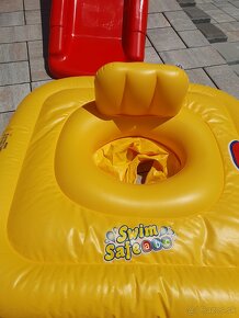 Detské nafukovacie koleso step Swim Safe abc - 2