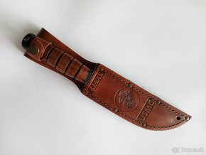 KA-BAR Short USMC Leather Sheath, str edge 1250 - 2