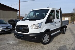 Ford Transit Valník 2.0 TDCi EB 130k M6, 7 miestny - 2