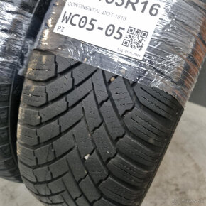 Zimné pneumatiky 195/55 R16 CONTINENTAL DOT1816 - 2