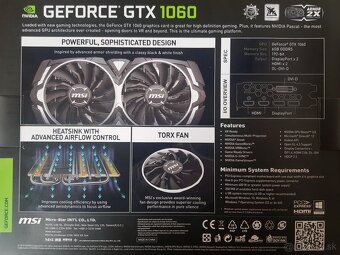 Geforce GTX 1060 - 2