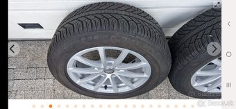 Zimné Semperit 225/60 R17, Audi A6 5x112, 7,5J, ET 36 - 2