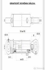 Predám hyd. valec 63x36x250 - 2
