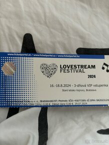 Vip listok lovestream - 2