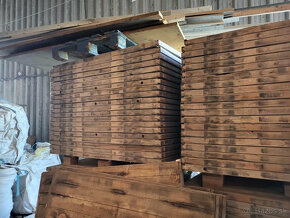 Drevené doky, podlažky 140 x 115cm - 2