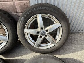 16" Elektrony 5x112 so zimnymi pneu 205/60 R16 - 2