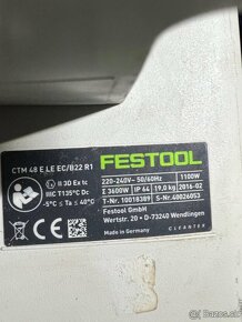 Festool  CTM 48 E LE EC B22 R1+ 2x filtrační vak+ 2 redukce - 2