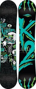 142 cm freestyle snowboard K2 Vandal + viazanie - 2