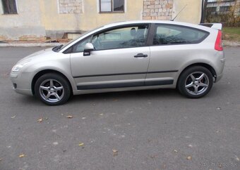 Citroën C4 1,4 koup ČR 2 majitel benzín manuál 65 kw - 2