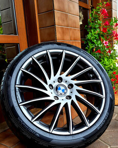 alu R18 5x120, pneu 225/45 RFT, BMW X1, rada 3 - 2