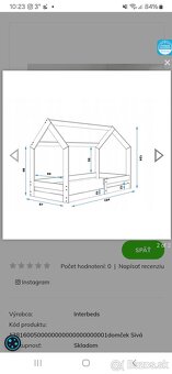 Domčeková posteľ - 2