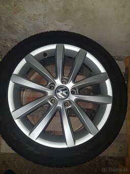 Predám originálne alu disky VW Michigan 5x112 R17 et 47 - 2