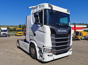 Prodám tahač návěsů SCANIA S450 EURO 6 po něhodě - 2