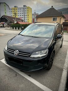 Vw sharan 2.0tdi 103kw M6 ťažné zariadenie - 2