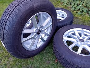 16" ALU disky 5x112 /Tiguan,Q3,Karoq/ + zimné 215/65 r16 8mm - 2