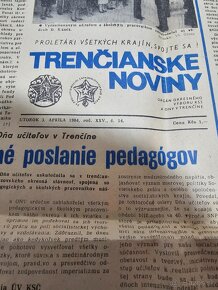 Trenčianske noviny 1984 - 2