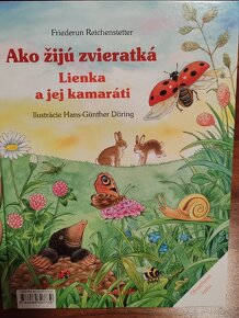 Kniha Ako žijú zvieratká, lienky (obojstranná) - 2