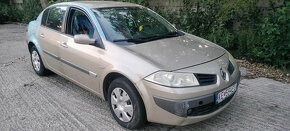 Predám Renault Megane limuzina, 1,4 benzín 209000 km, Klíma - 2