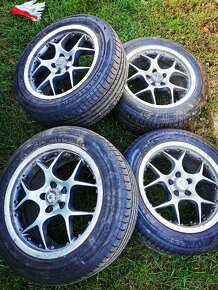 Elektróny 5x100+pneumatiky 205/55 R16 - 2