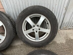 17" Elektrony 5x108 so zimnymi pneu 235/65 R17 - 2