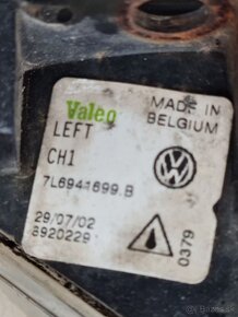 VW Touareg - Hmlovka predna lava 7L6941699B - 2