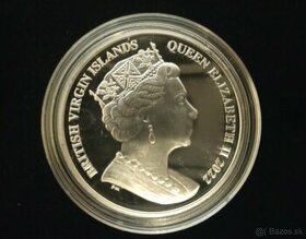 2022 British Virgin Islands 1 oz Pegasus 5th anniversary - 2