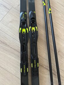 Bežky Fischer Twin skin pro + viazanie + Fischer carbon pali - 2