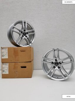 Nové Dezent Mercedes 7,5X17 ET36 5X112 Alu disky 1255 - 2