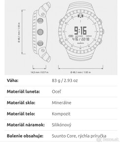 Hodinky SUUNTO CORE ALL BLACK - 2