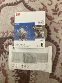 Ochranná maska 3M series 6000 + filtre 6051 A1 - 2