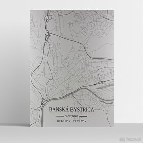 Mapa Banská Bystrica - 2