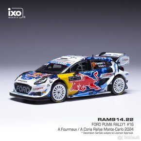 Modely Ford Puma Rally1 1:43 IXO - 2