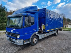 MERCEDES ATEGO 1018 + HIAB 077 radio control - 2