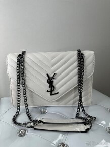 yves saint laurent kabelka biela - 2