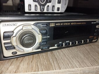 Sony minidisk autoradio ,dialkove - 2