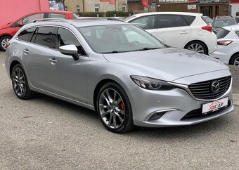 Mazda 6 2.2D KAMERA TEMPOMAT NAVI KŮŽE nafta manuál 129 kw - 2