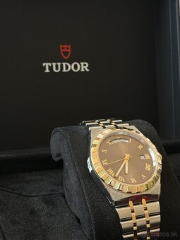 Tudor Royal 41 chocolate oceľ / zlato M28603-0007 - 2