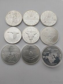 Strieborne mince Kanada - 2
