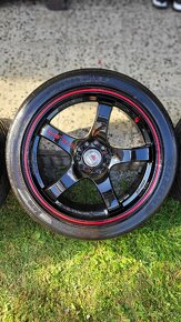 Alu disky dvojroztec RSW RACING GTR 18" + Sava 235/40 R18 - 2