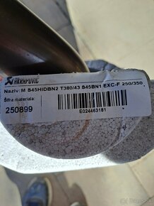 Akrapovič výfuk na KTM exc 250 - 350 - 2