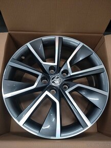 18" originál sada alu ŠKODA + zimné 225/45 18. - 2