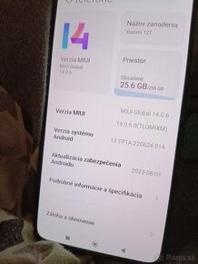 xiaomi 12t 5g 256gb dual sim dvojmesačny - 2