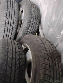 4ks alu disky orig. Škoda 5x100 R14 pneu 6mm 185/60 r14 - 2