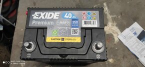 Autobatéria EXIDE Premium 40Ah EA406 350A - 2