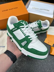 Louis Vuitton tenisky Green Komplet balenie - 2