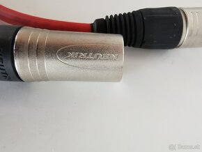 XLR kabel koncovky Neutrik - 2