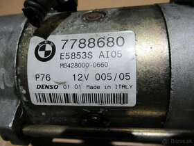 Predám BMW štartér 7788680 pre BMW E46, E60, E53 - M57N 3.0D - 2