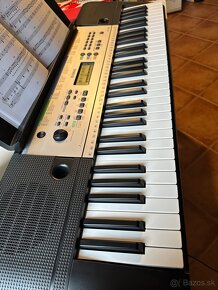 Predám digitálne klávesy Yamaha YPT-255 - 2