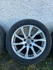 Originál elektróny Audi 5x112 225/55 R17 - 2