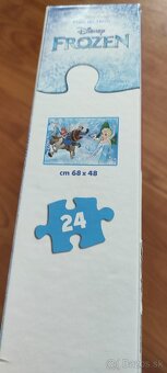 Puzzle Frozen - veľké dieliky - 2